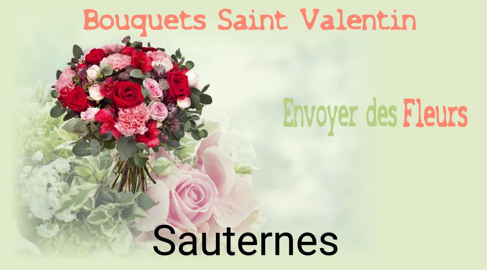 Roses de Saint-Valentin livrées à Sauternes